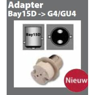 Adapter steekfitting naar Ledlamp
