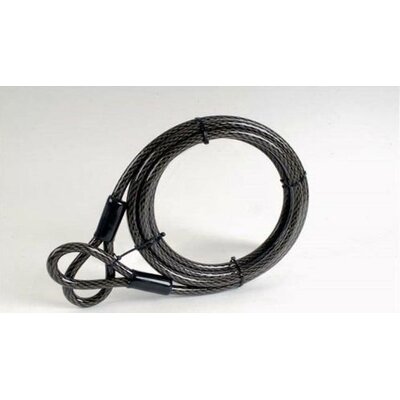 Geplastificeerde kabel met oog