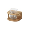 Teak bekerhouder
