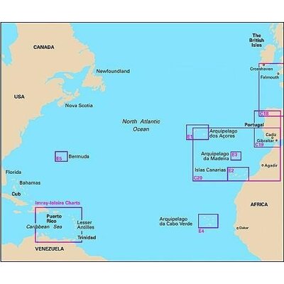 Imray E serie Atlantische Eilanden
