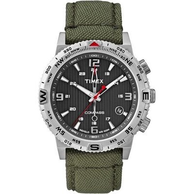 Timex IQ E- Compass Titanium