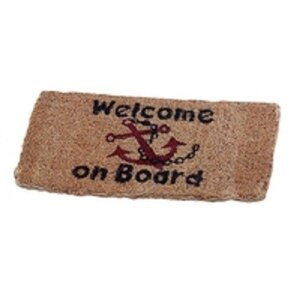 Vloermat Welcome on Board