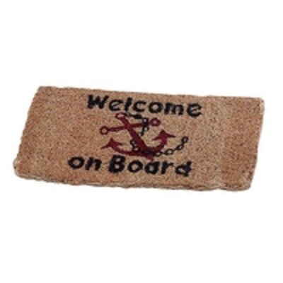 Vloermat Welcome on Board