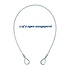 Staaldraad 4 mm RVS