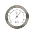 Scheepsklok. Barometer,Hygrometer RVS
