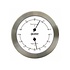 Scheepsklok. Barometer,Hygrometer RVS