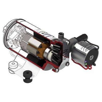 Elektrische drinkwaterpomp met elektronische sensor