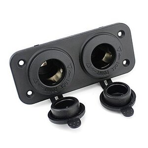 12 Volt Stopcontact dubbel