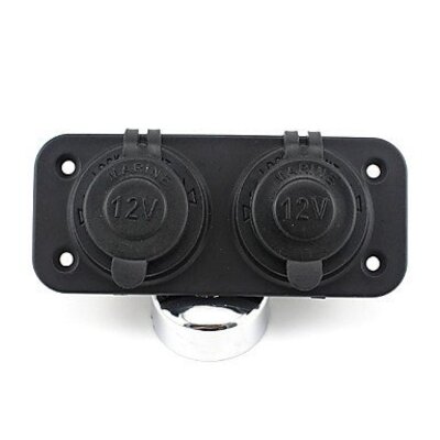 12 Volt Stopcontact dubbel