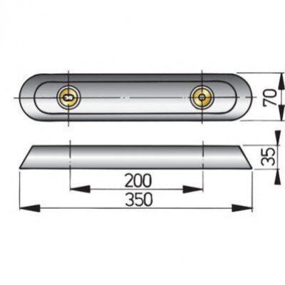 Aluminium Anode Type Vetus