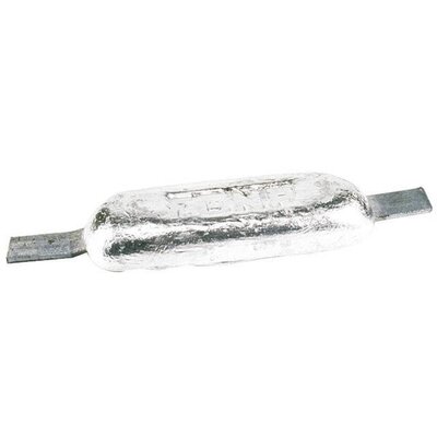 Zink anode met lasstrip