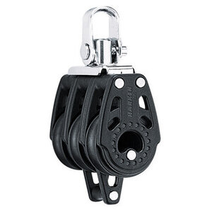 Harken 29mm Drieschijfsblok met Hondsvot