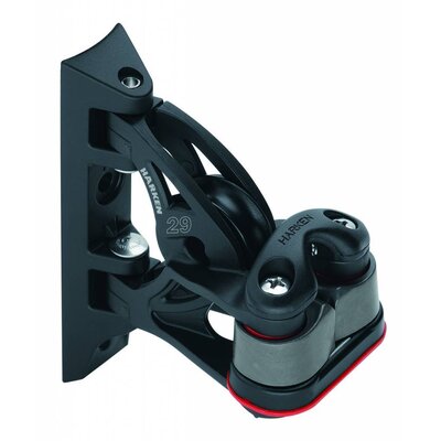 Harken 29mm Carbo Roterend doorvoerblok met alu klem