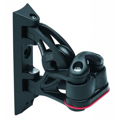 Harken 29mm Carbo Roterend doorvoerblok met carboklem