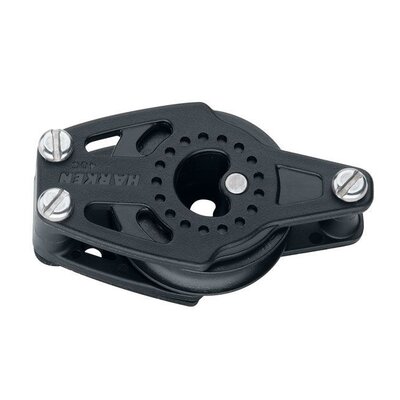 Harken 40mm Carbo Schildpad blok met hondsvot
