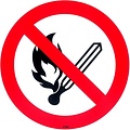 Sticker 'Open Vuur'