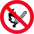 Sticker 'Open Vuur'