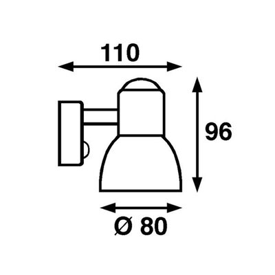 Leeslamp LED Batsystem
