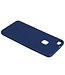 Huawei P10 Lite Mat Soft TPU Telefoon Hoesje Cover - Donker Blauw