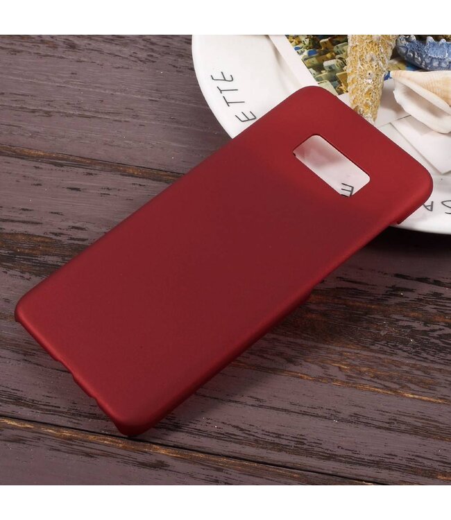 Hardcase Backcover Telefoon Case Samsung Galaxy S8 - Rood