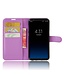Lychee Skin Leren Wallet Cover Samsung Galaxy S8 - Paars
