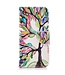 Leren Telefoon Hoesje Samsung Galaxy S8 - Colored Tree