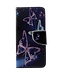 Samsung Galaxy S8 Wallet Leren Telefoon Hoesje - Shiny Butterflies