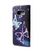 Samsung Galaxy S8 Wallet Leren Telefoon Hoesje - Shiny Butterflies