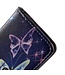 Samsung Galaxy S8 Wallet Leren Telefoon Hoesje - Shiny Butterflies