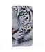 Wallet Leren Mobiele Telefoon Hoesje Samsung Galaxy S8 - Tiger Patroon