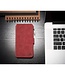 CASEME 2-in-1 Split Leren Pasjeshouders Wallet Cover Samsung Galaxy S8 - Rood