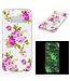 Samsung Galaxy S8 Luminous IMD TPU Mobiele Telefoon Hoesje - Blooming Peonies