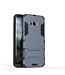 Hardcase + TPU Kickstand Telefoon Hoesje Samsung Galaxy S8 - Donker Blauw