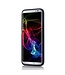 Kunststof TPU Telefoon Hoesje Sliding Pasjeshouder Samsung Galaxy S8 - Roze Goud