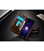 CASEME Oil Wax Folio Flip Leren Cover met Stand Samsung Galaxy S8 - Bruin