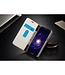 CASEME Oil Wax Leren Magneet Wallet Mobiele Telefoon Hoesje Samsung Galaxy S8 - Wit