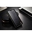 CASEME Oil Wax Leren Magneet Wallet Stand Hoesje Samsung Galaxy S8 - Zwart