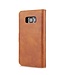 DG.Ming Detachable 2 in 1 Wallet Split Leren Case Samsung Galaxy S8 - Bruin
