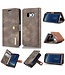 DG.Ming Movable 2 in 1 Split Leren Wallet Telefoon Hoesje Samsung Galaxy S8 - Koffie