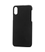 Rubberized Hardcase iPhone X - Zwart