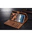 DG.Ming DG.Ming Tri-fold Lederen Wallet Hoesje iPhone X - Bruin
