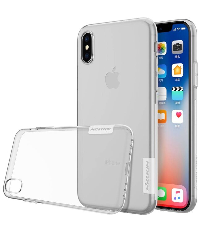 Nillkin NILLKIN 0.6mm TPU Hoesje iPhone X - Wit