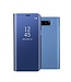 Glanzend Mirror Bookcase Hoesje Samsung Galaxy Note 8 - Blauw