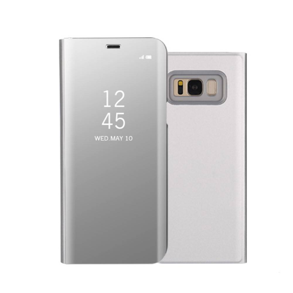 Mirror Bookcase Samsung Galaxy S8 - Zilver - Telefoonhoesjes kopen ? Bestel op