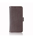 Genuine Leder Bookcase Hoesje OnePlus 5T - Bruin