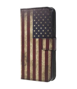 Bookcase Hoesje Samsung Galaxy S9 - Amerikaase vlag