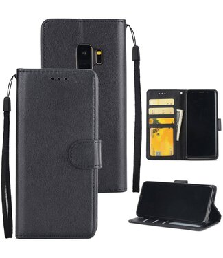 Bookcase Hoesje Samsung Galaxy S9 - Zwart