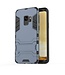 Guard Hybrid Hoesje met Kickstand voor de Samsung Galaxy S9 - Blauw