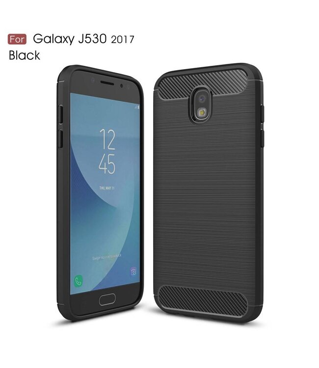 Zwart TPU Hoesje Samsung Galaxy J5 (2017)