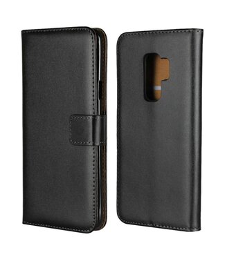 Zwart Bookcase Hoesje Samsung Galaxy S9 Plus